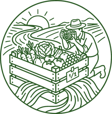 Agricultor cosecha
